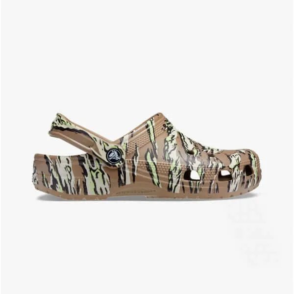 206454-260 CLASSIC PRINTED Unisex Clogs Camo Khaki