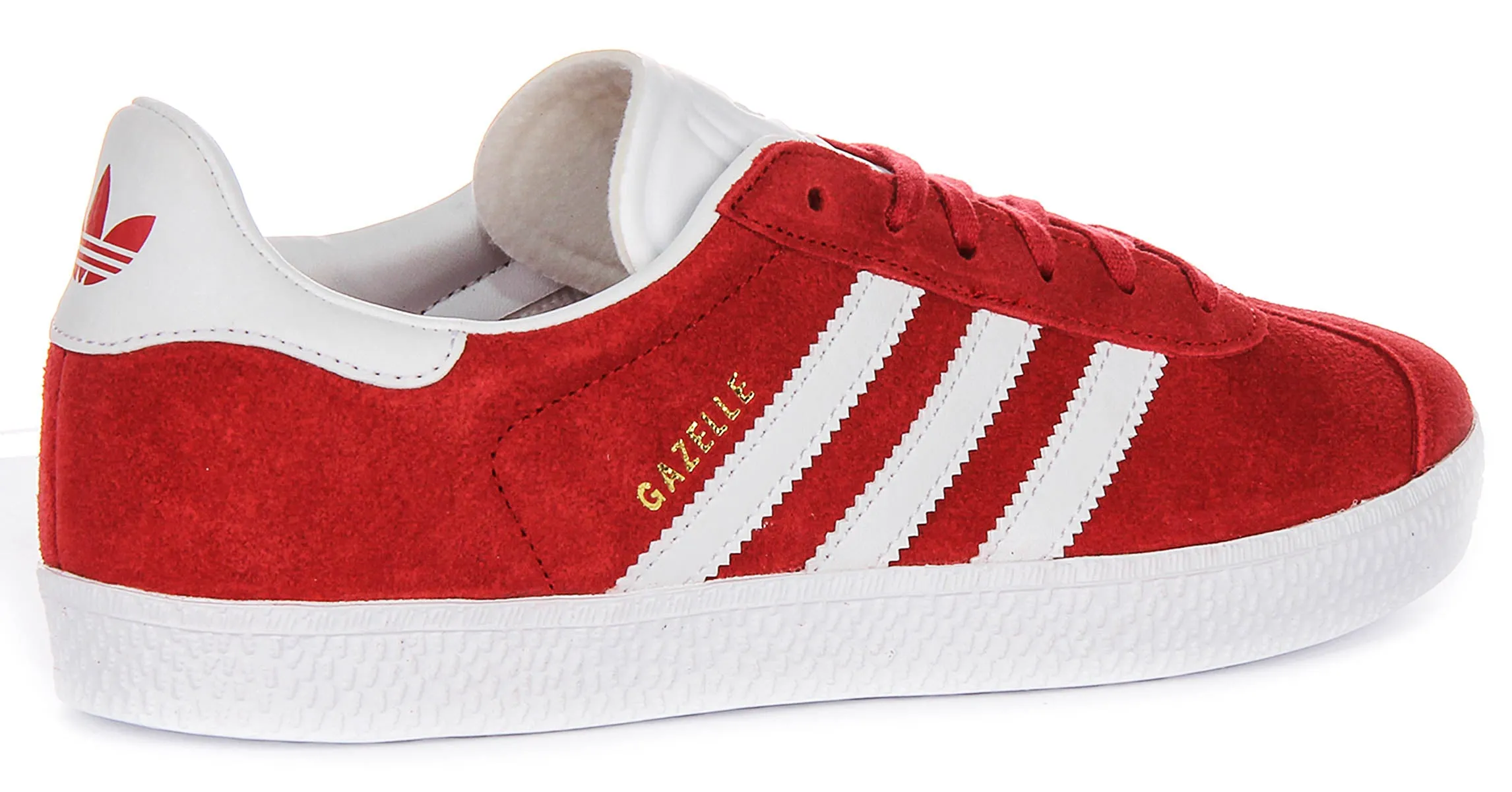 Adidas Gazelle In Red White For Youth