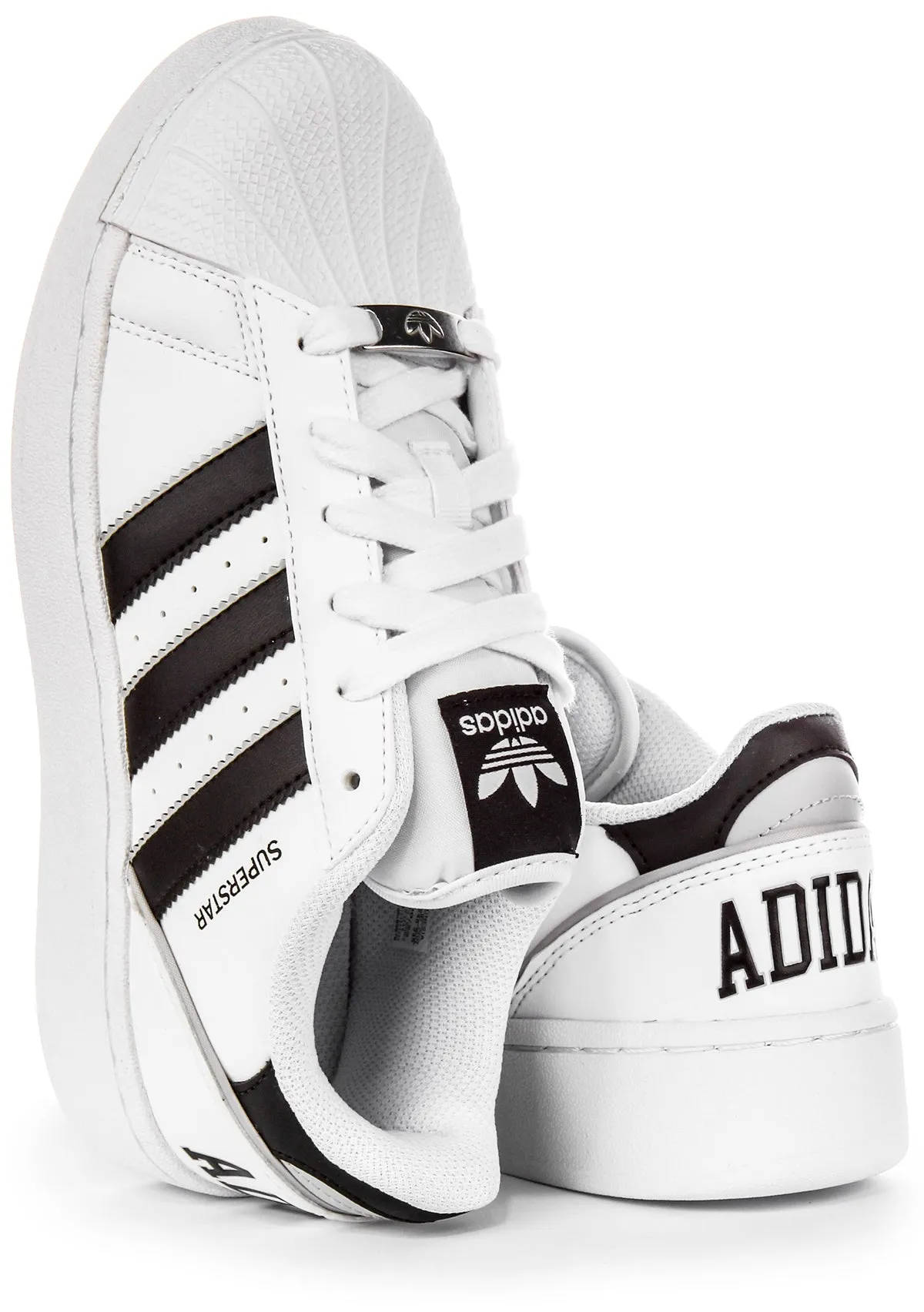 Adidas Superstar XLG In White Black For Youth