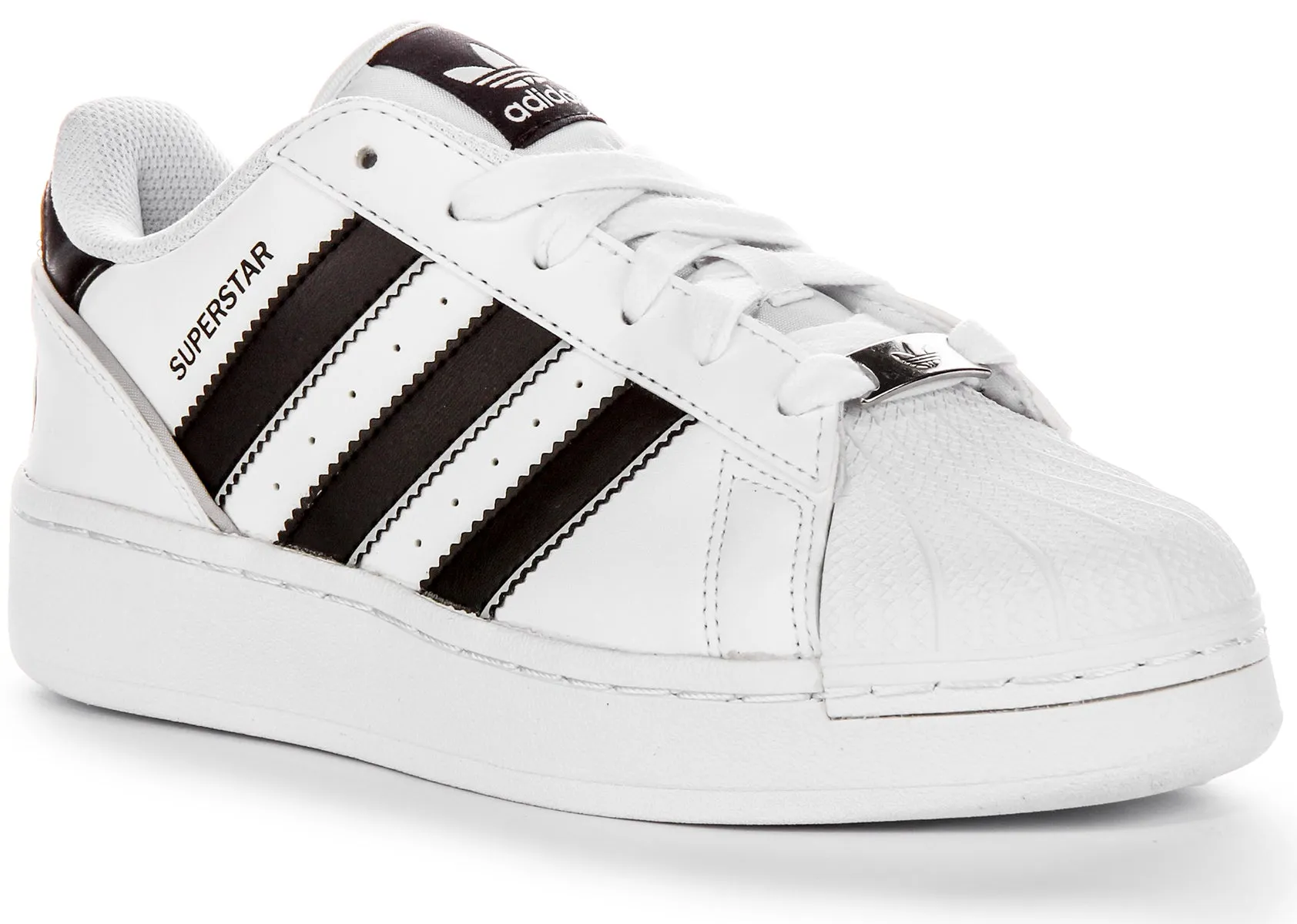 Adidas Superstar XLG In White Black For Youth