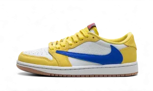 Air Jordan 1 Low OG x Travis Scott 'Canary'