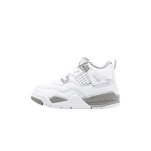 Air Jordan 4 Retro 'White Oreo' (Infant & Kids)