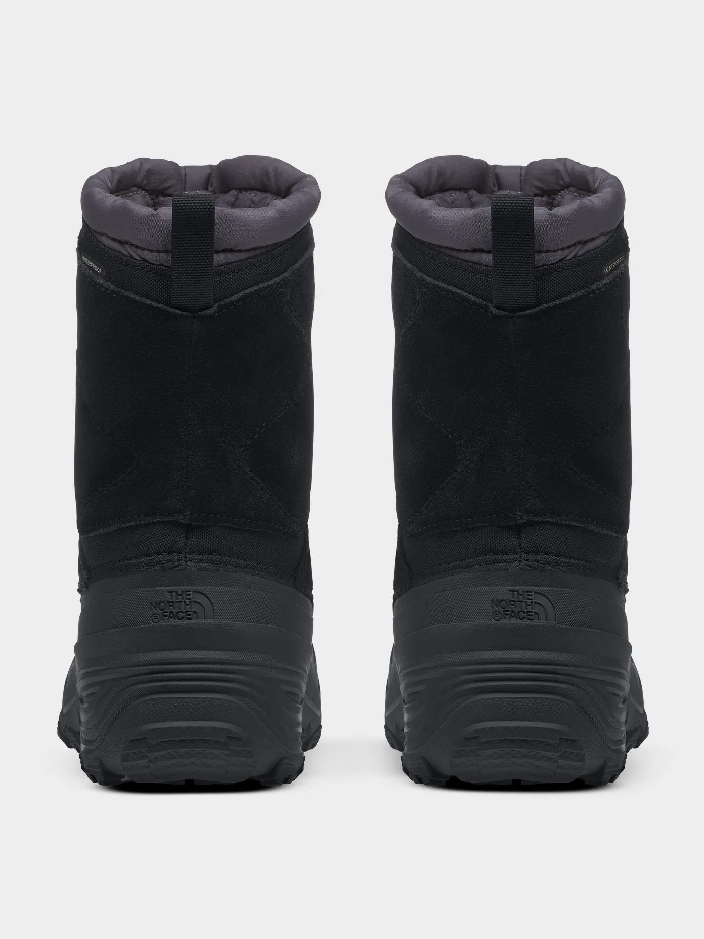 Alpenglow V WP TNF Black/Vanadis Grey Winter Boots (Kids)