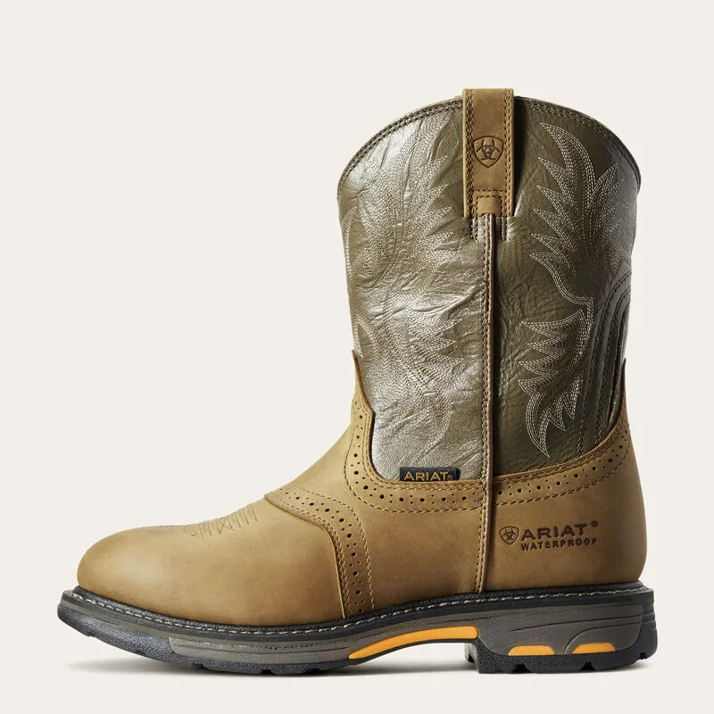 Ariat Men's WorkHog Waterproof Composite Toe Work Boot Style 10008635