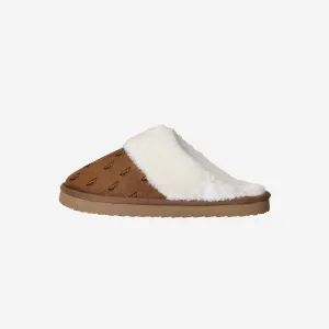 Arizona Cardinals Womens Repeat Logo Moccasin Slipper