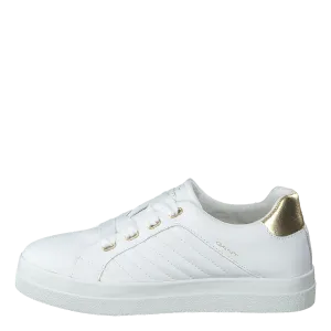 Avona Bright White/gold