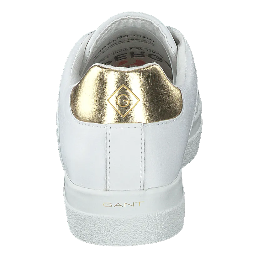 Avona Bright White/gold