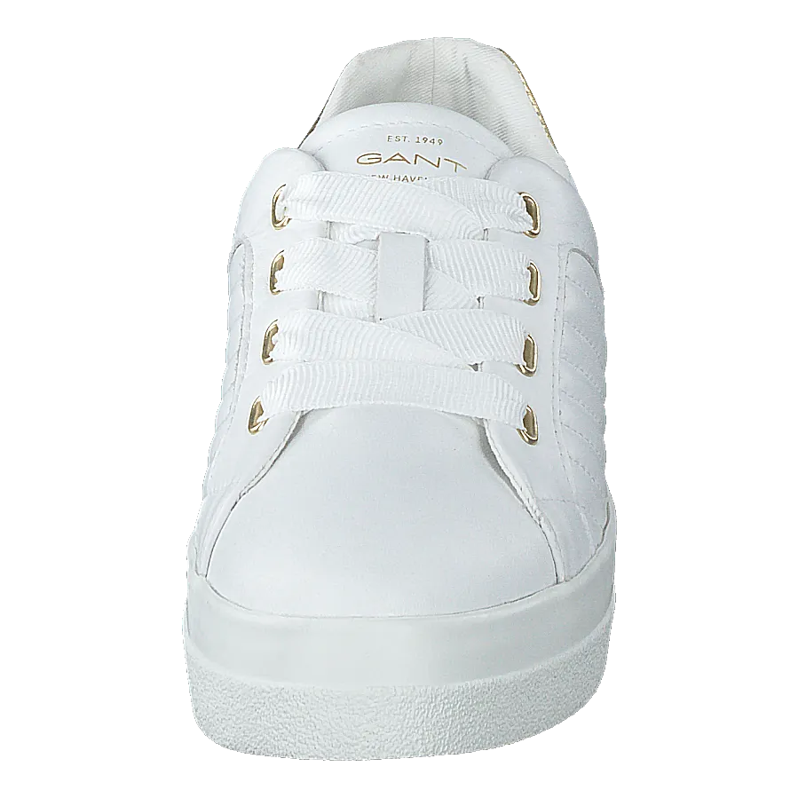 Avona Bright White/gold