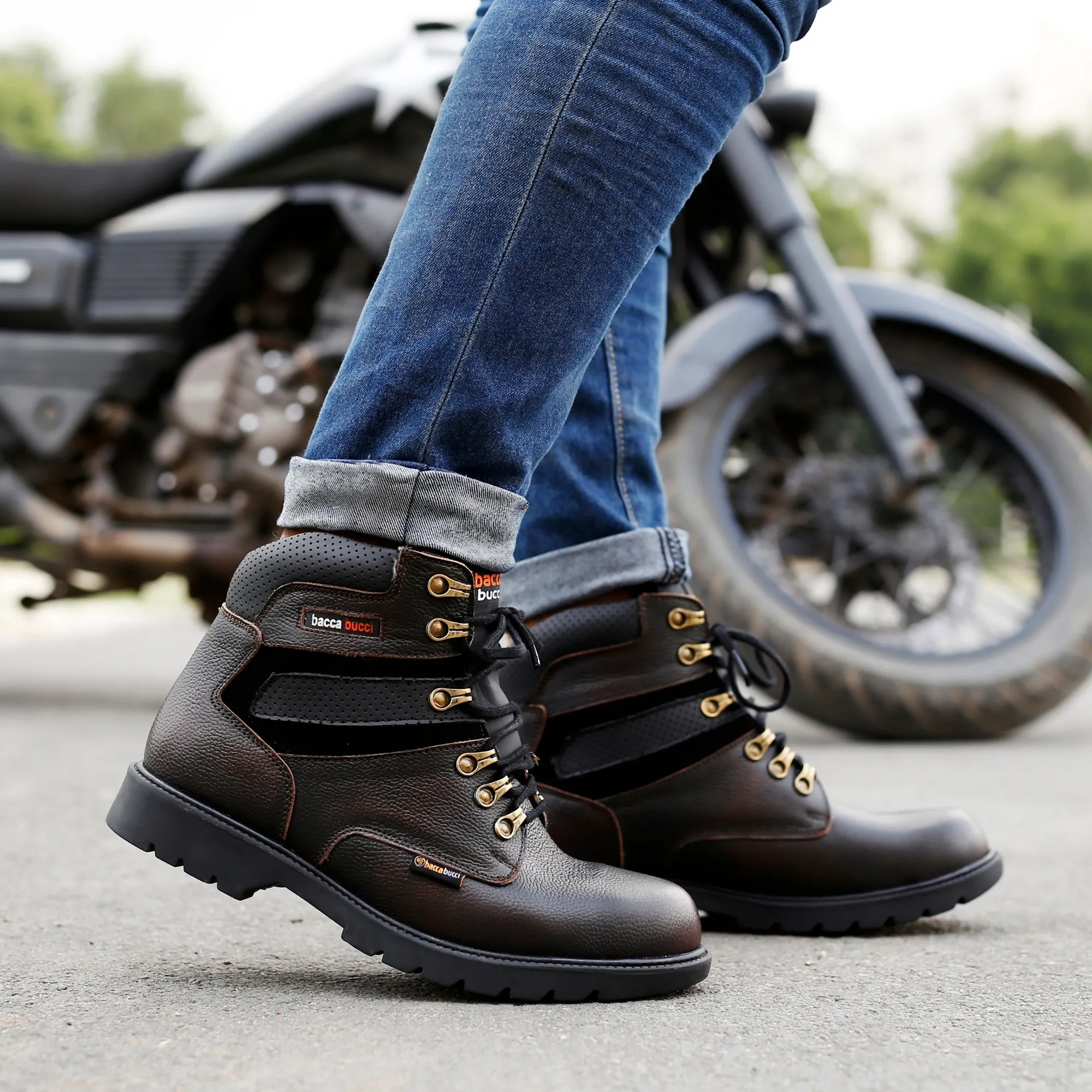 Bacca Bucci Steel Toe Boots