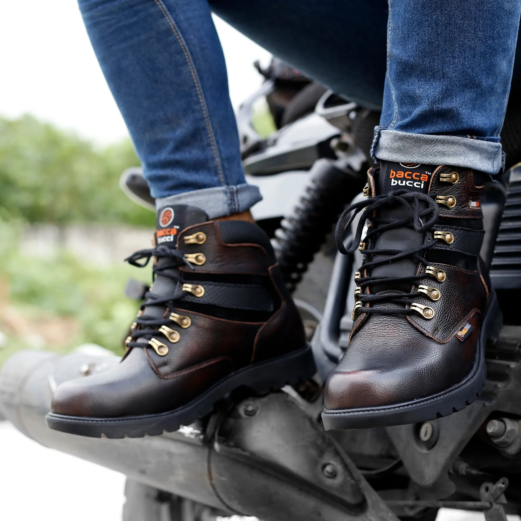 Bacca Bucci Steel Toe Boots