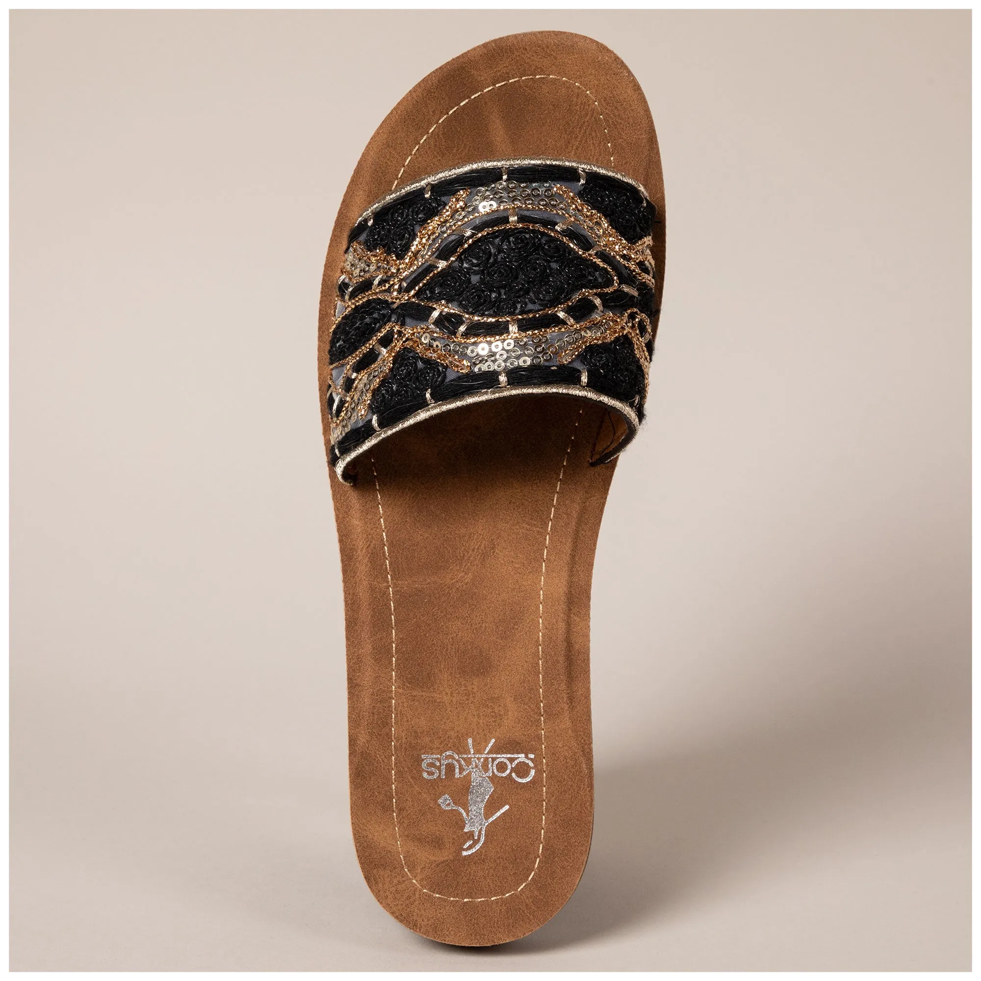 Corkys Pinwheel Slide Sandals