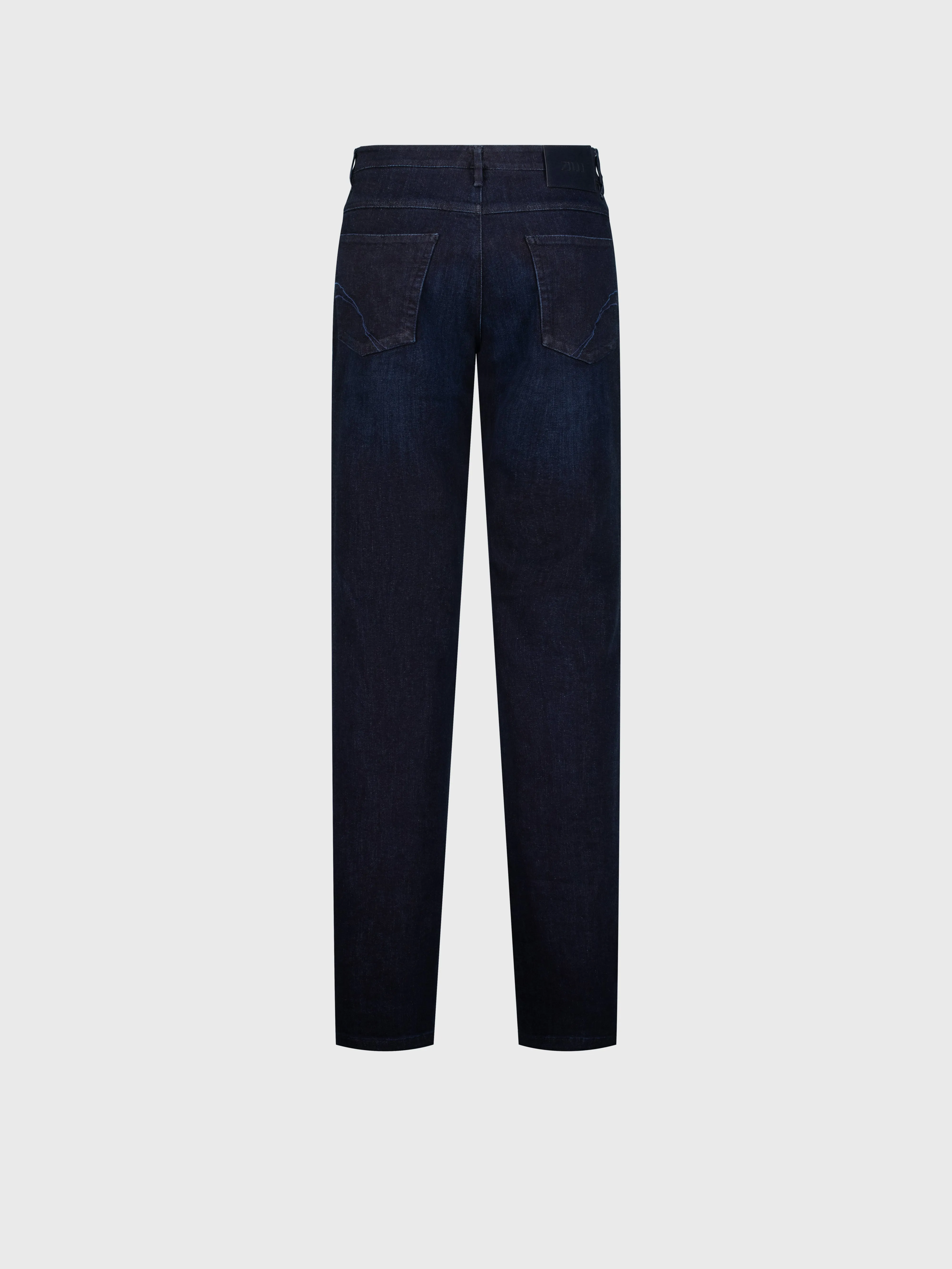 Cotton Jeans Navy Blue