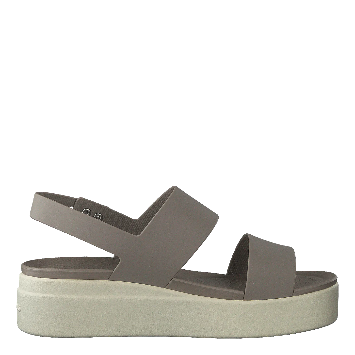 Crocs Brooklyn Low Wedge W Mushroom/stucco