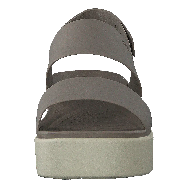 Crocs Brooklyn Low Wedge W Mushroom/stucco