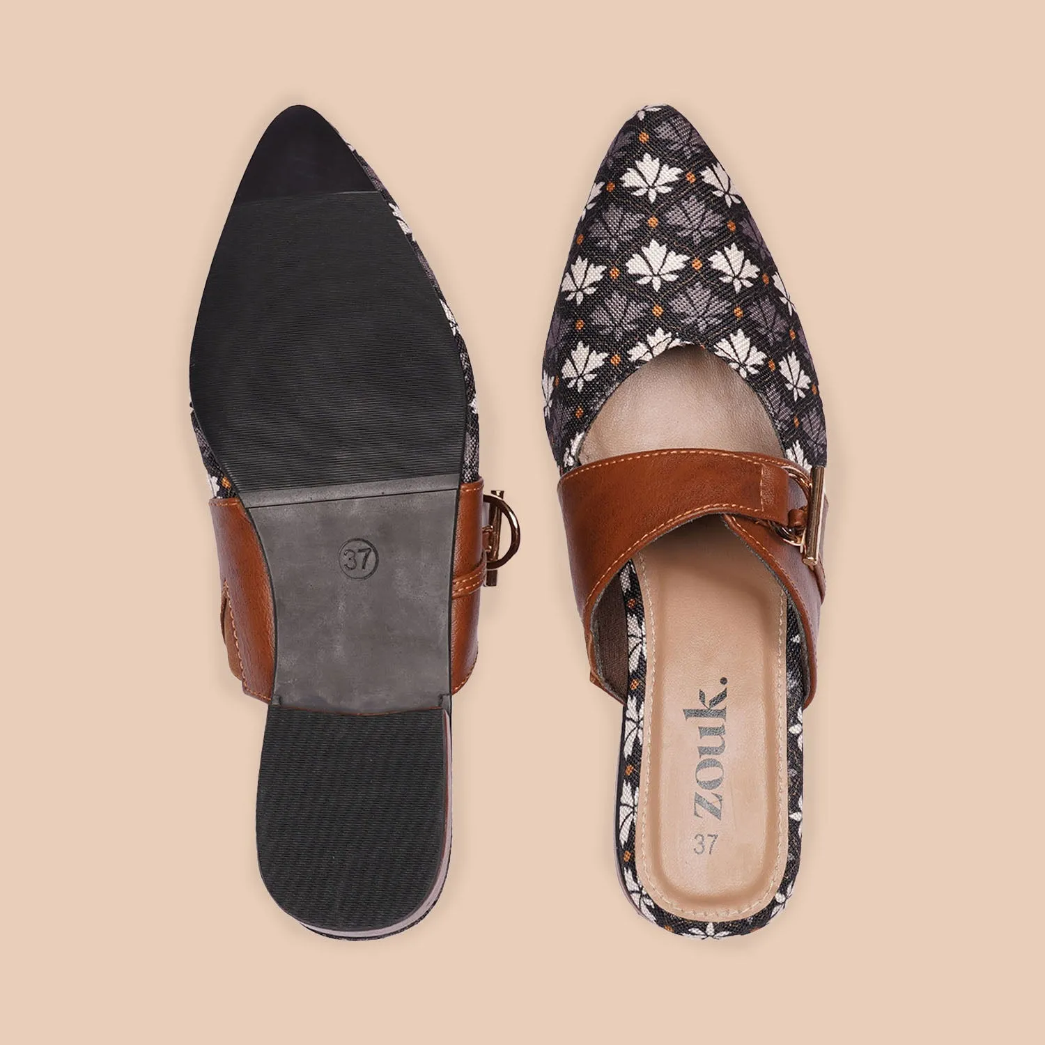 Deccan Bidri Office Pointed Mule