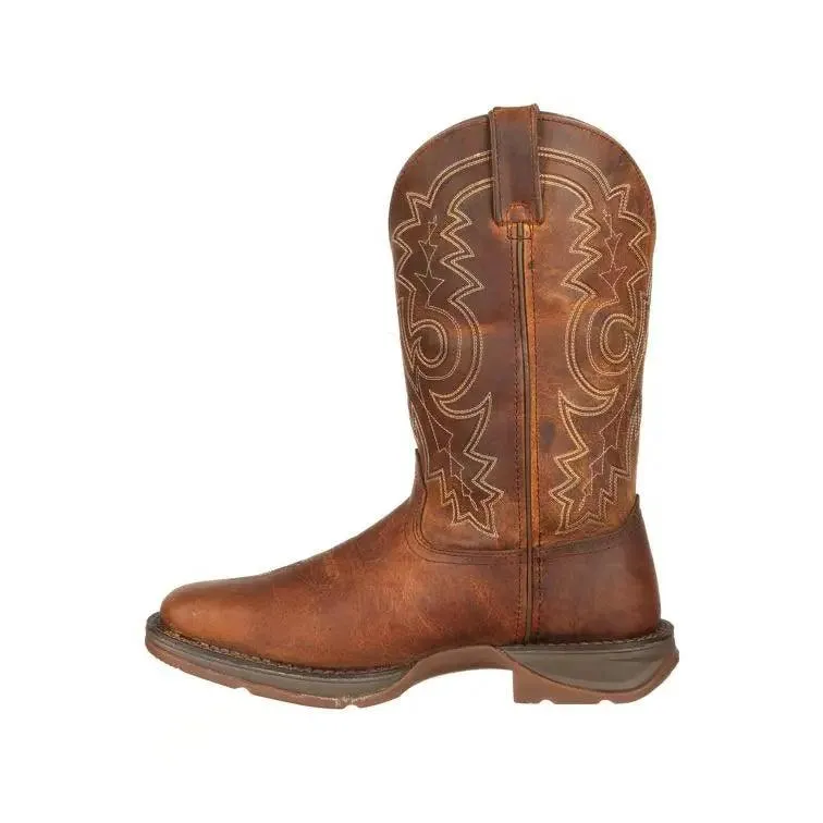 DURANGO REBEL STEEL TOE MENS PULL-ON WESTERN BOOT DB4343