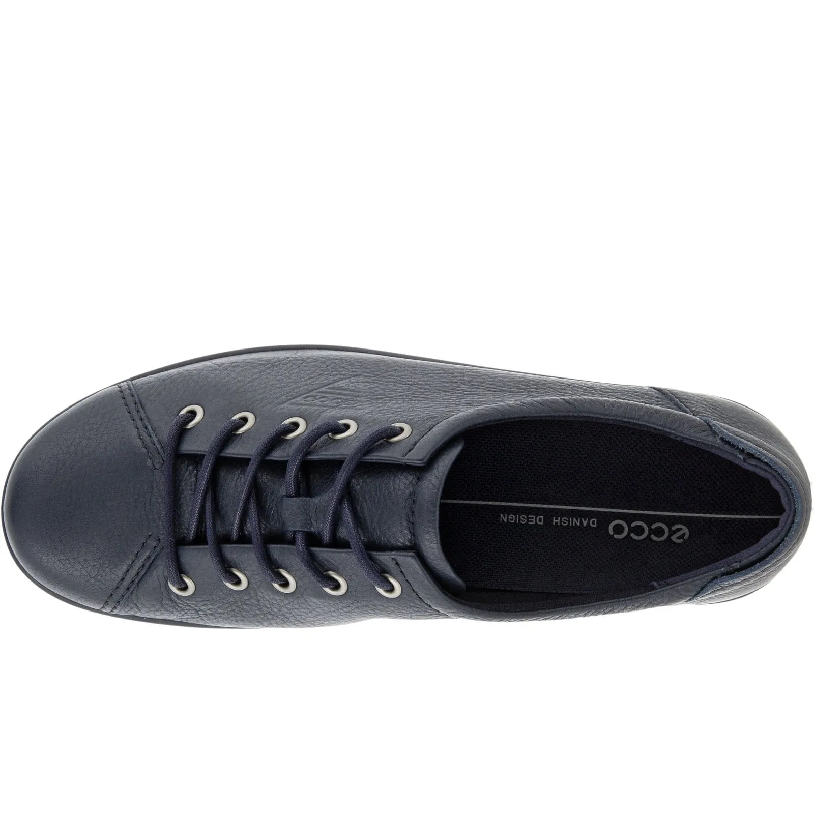 ECCO Womens Soft 2.0 Leather Trainers