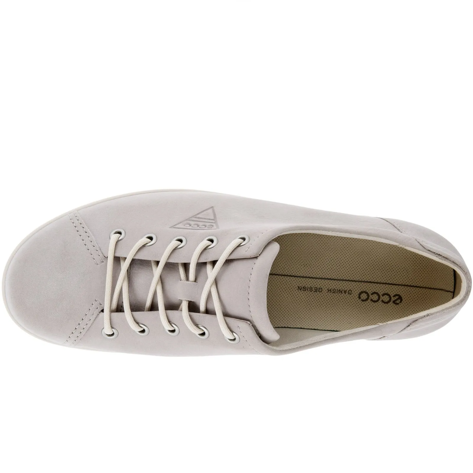 ECCO Womens Soft 2.0 Leather Trainers