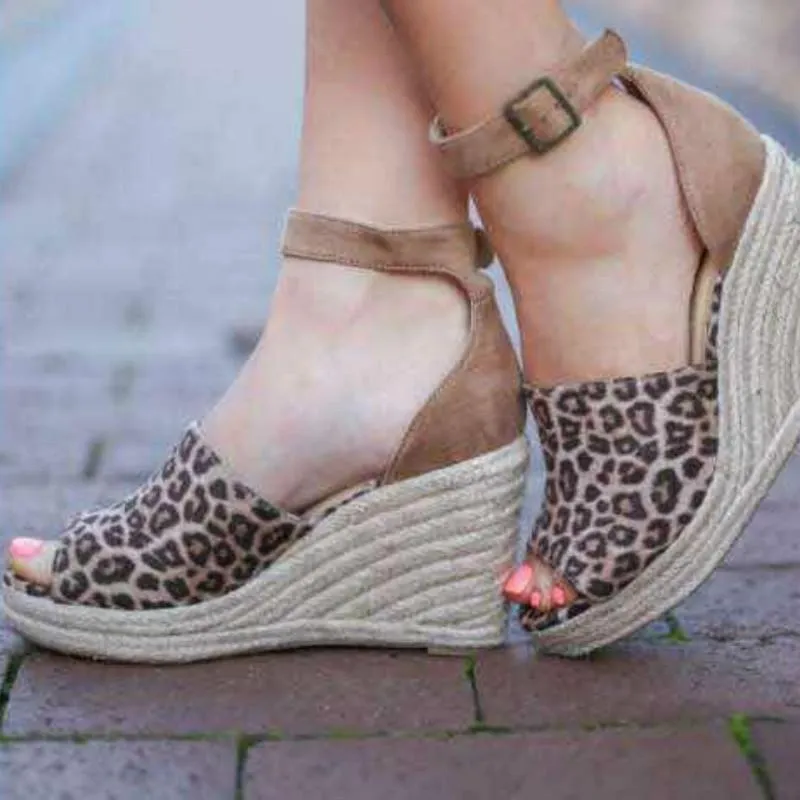 elveswallet Espadrilles Daily Nubuck Sandals Creepers Wedges