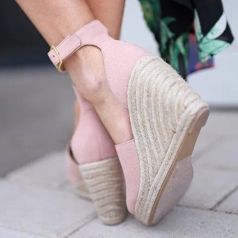 elveswallet Espadrilles Daily Nubuck Sandals Creepers Wedges