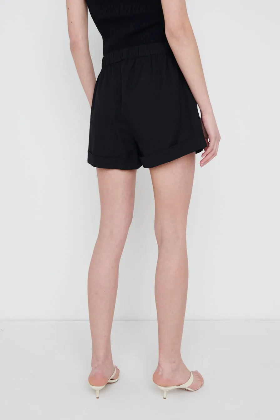 Emery Boxy Shorts - Black