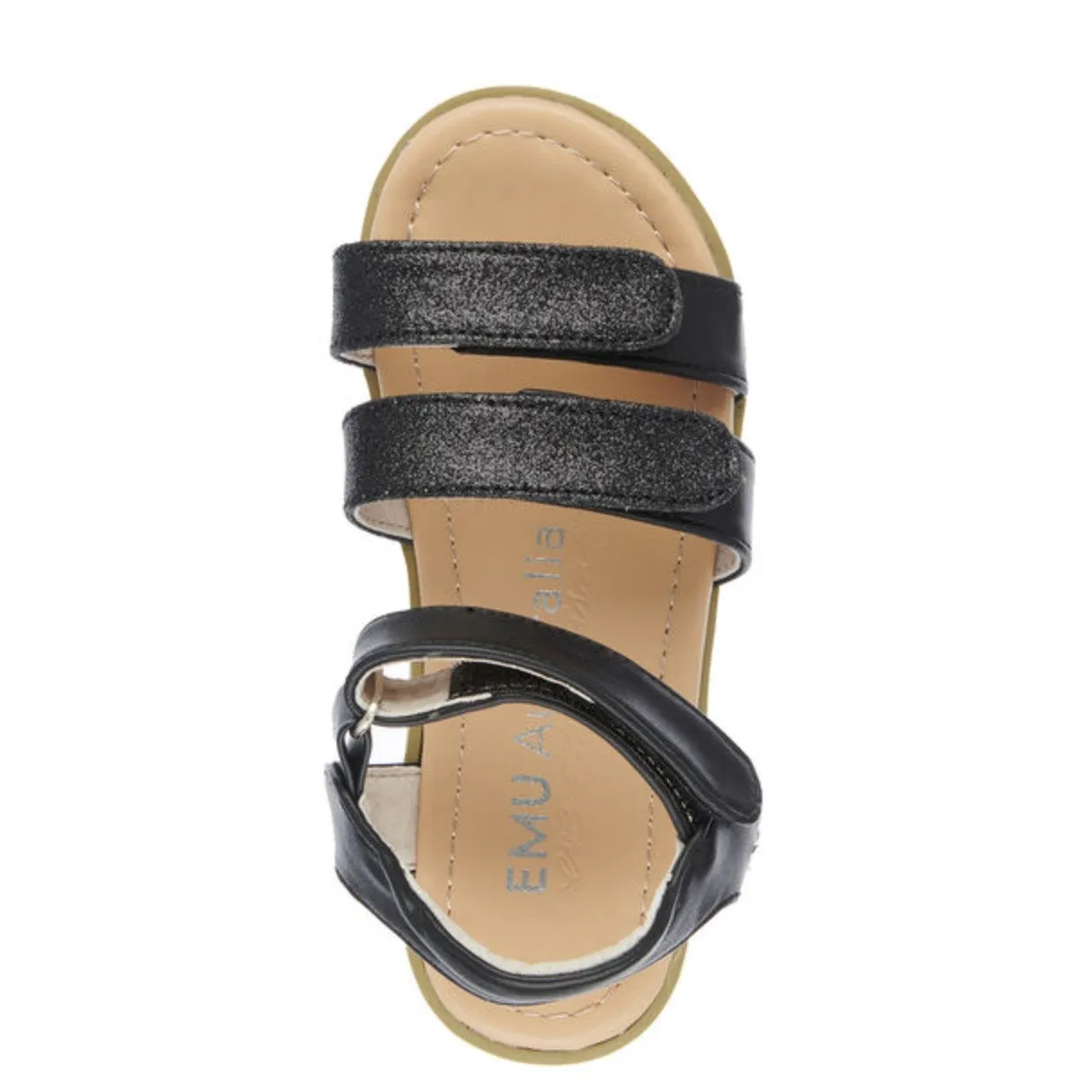 Emu Australia Black Steph Sandal