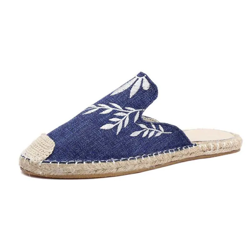 Espadrilles Women Half Mules