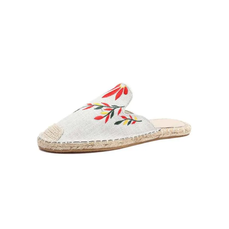 Espadrilles Women Half Mules