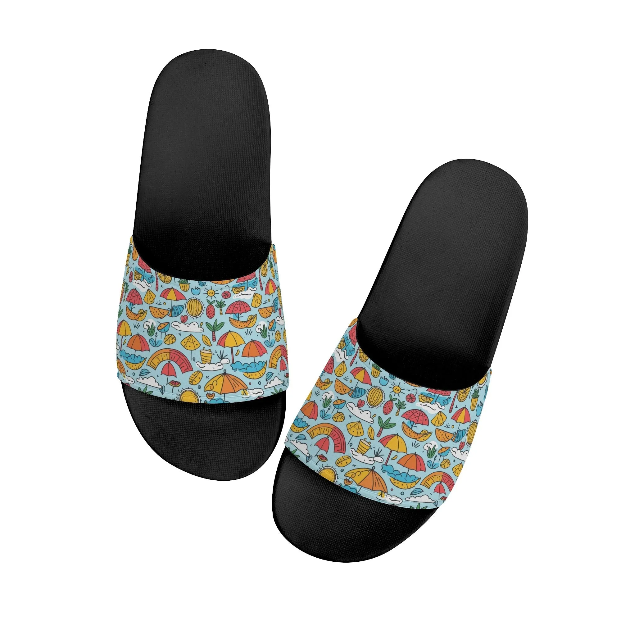 Fun of a Beach Womens Slide Sandals