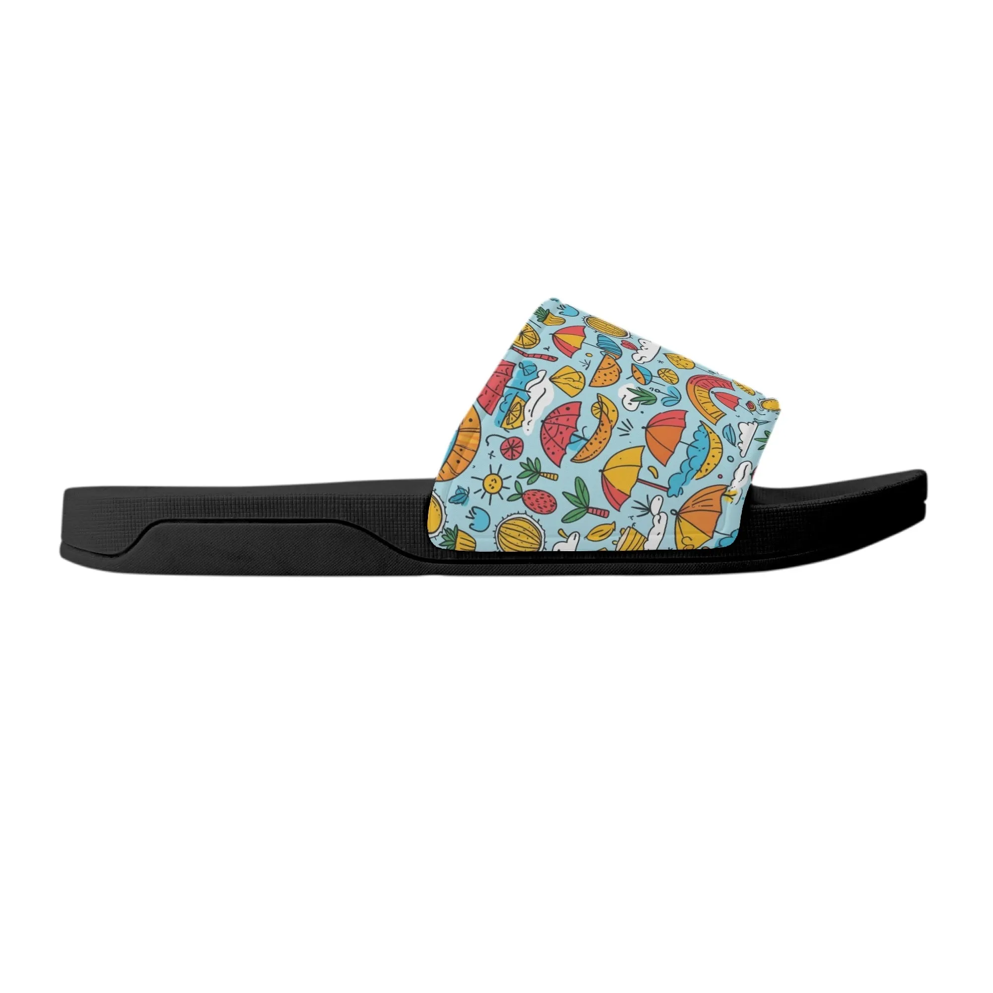 Fun of a Beach Womens Slide Sandals