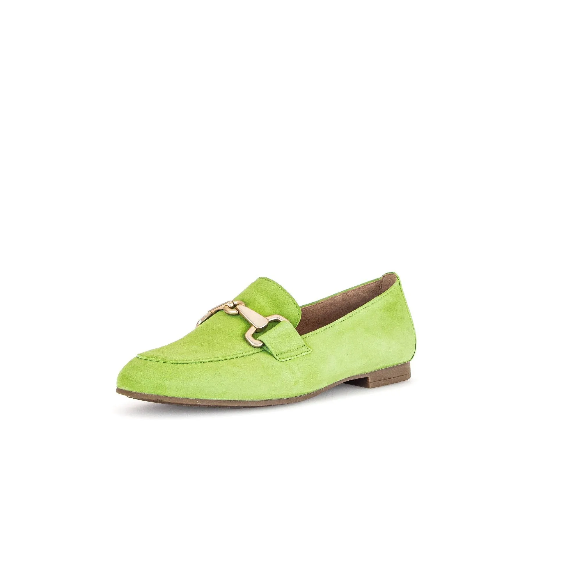 Gabor 45.211.11 Jangle Ladies Green Suede Slip On Shoes