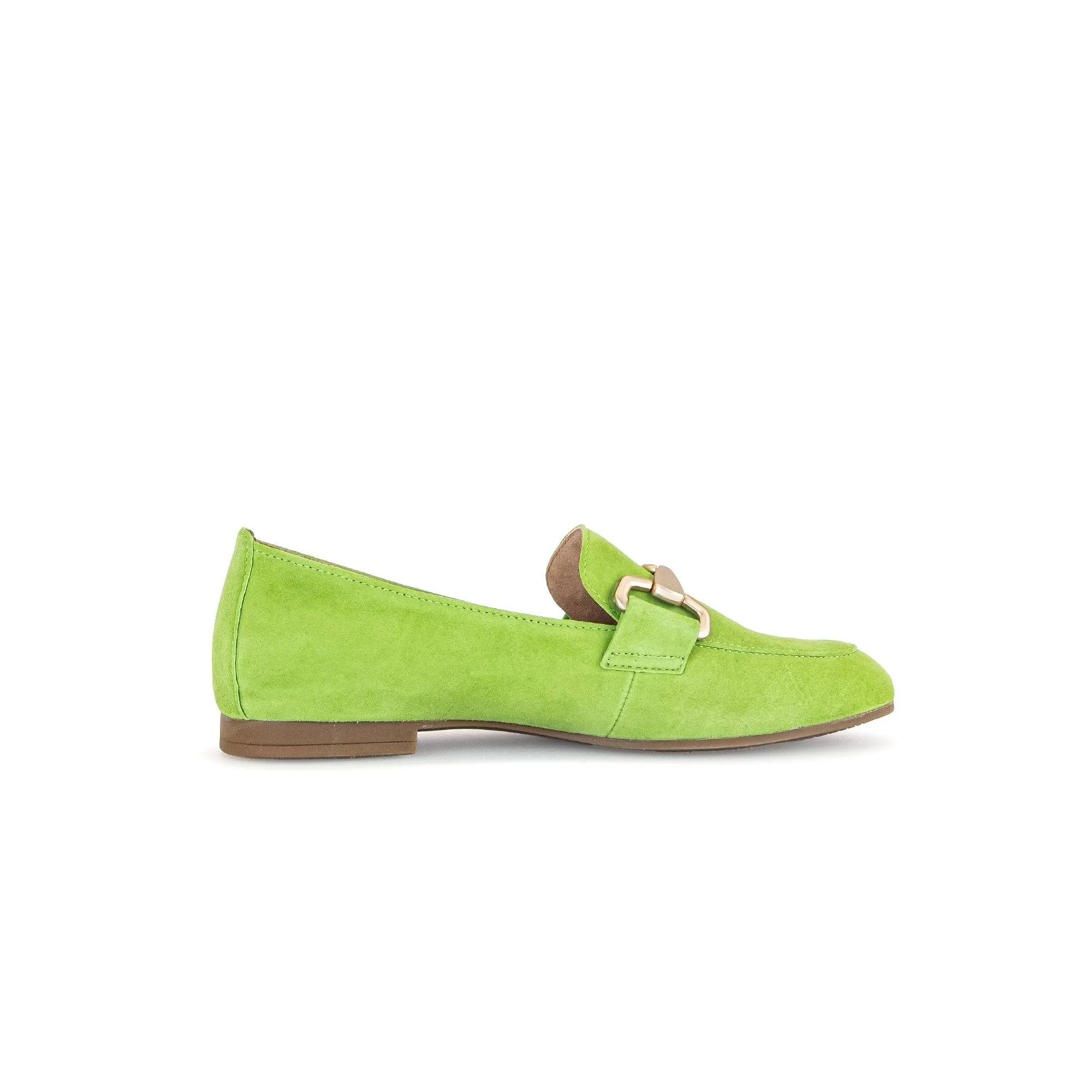 Gabor 45.211.11 Jangle Ladies Green Suede Slip On Shoes