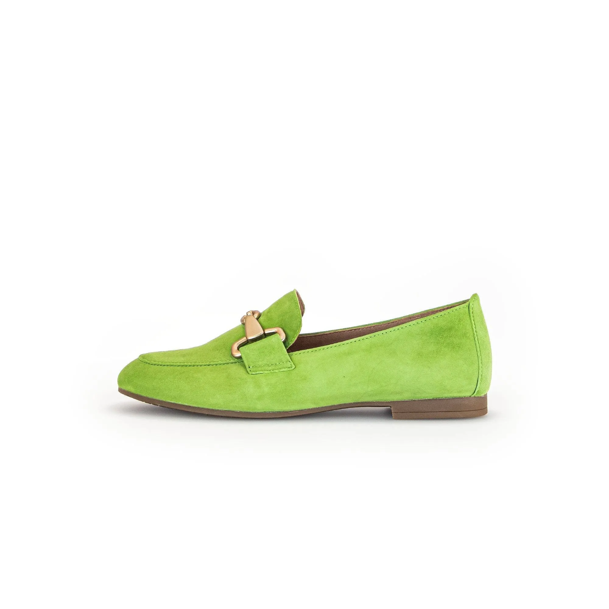 Gabor 45.211.11 Jangle Ladies Green Suede Slip On Shoes