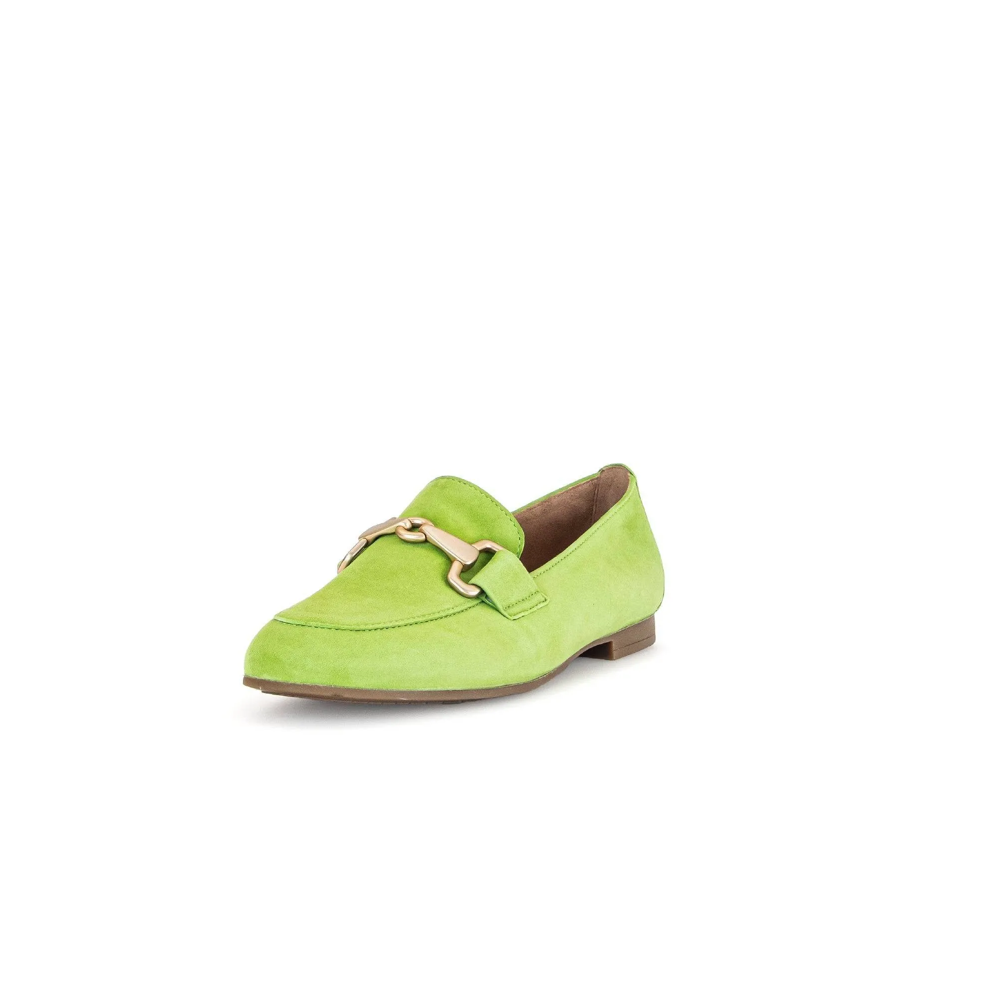 Gabor 45.211.11 Jangle Ladies Green Suede Slip On Shoes