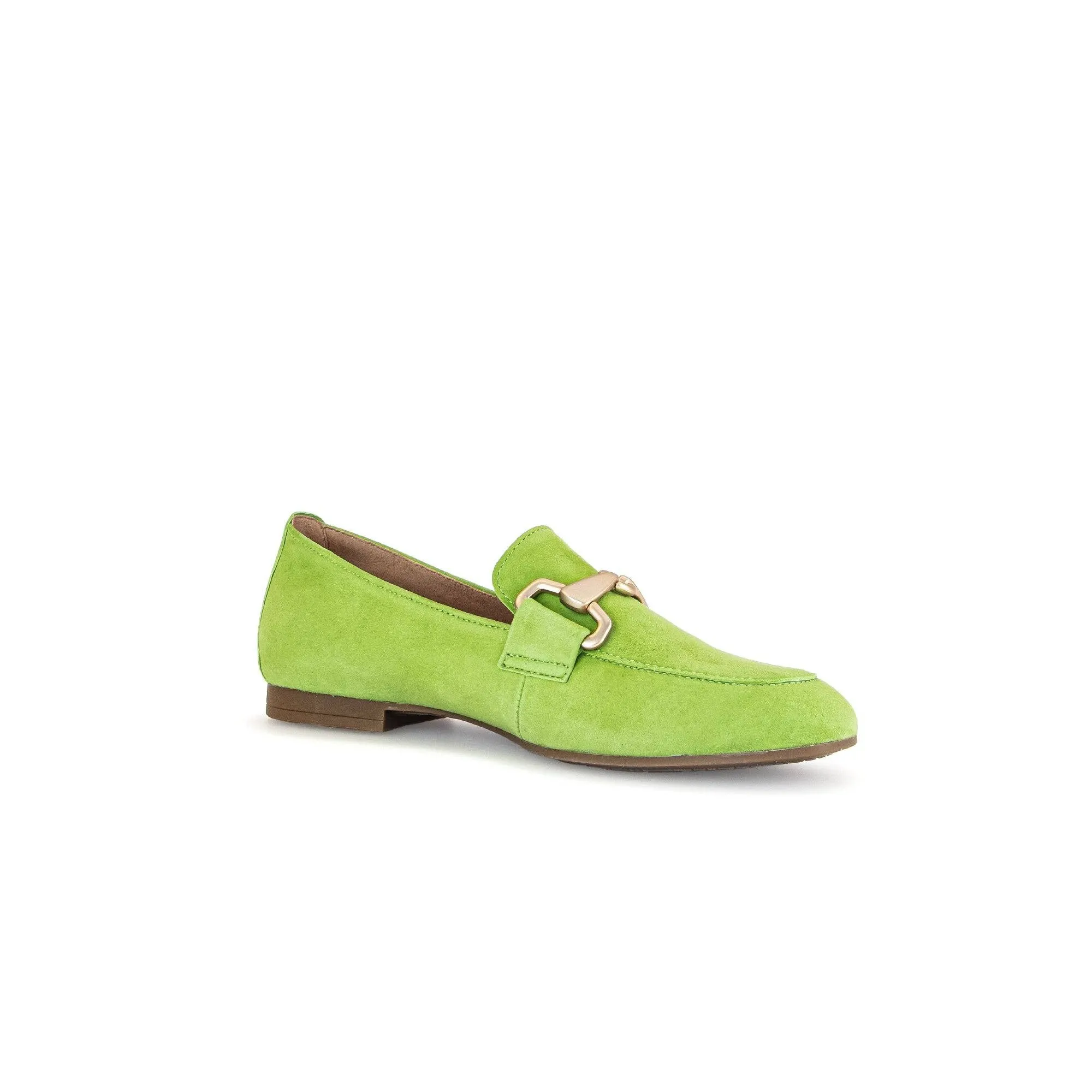 Gabor 45.211.11 Jangle Ladies Green Suede Slip On Shoes