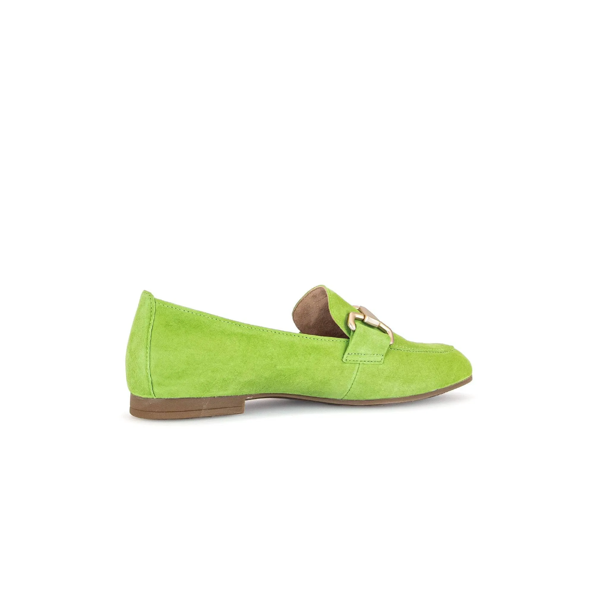 Gabor 45.211.11 Jangle Ladies Green Suede Slip On Shoes