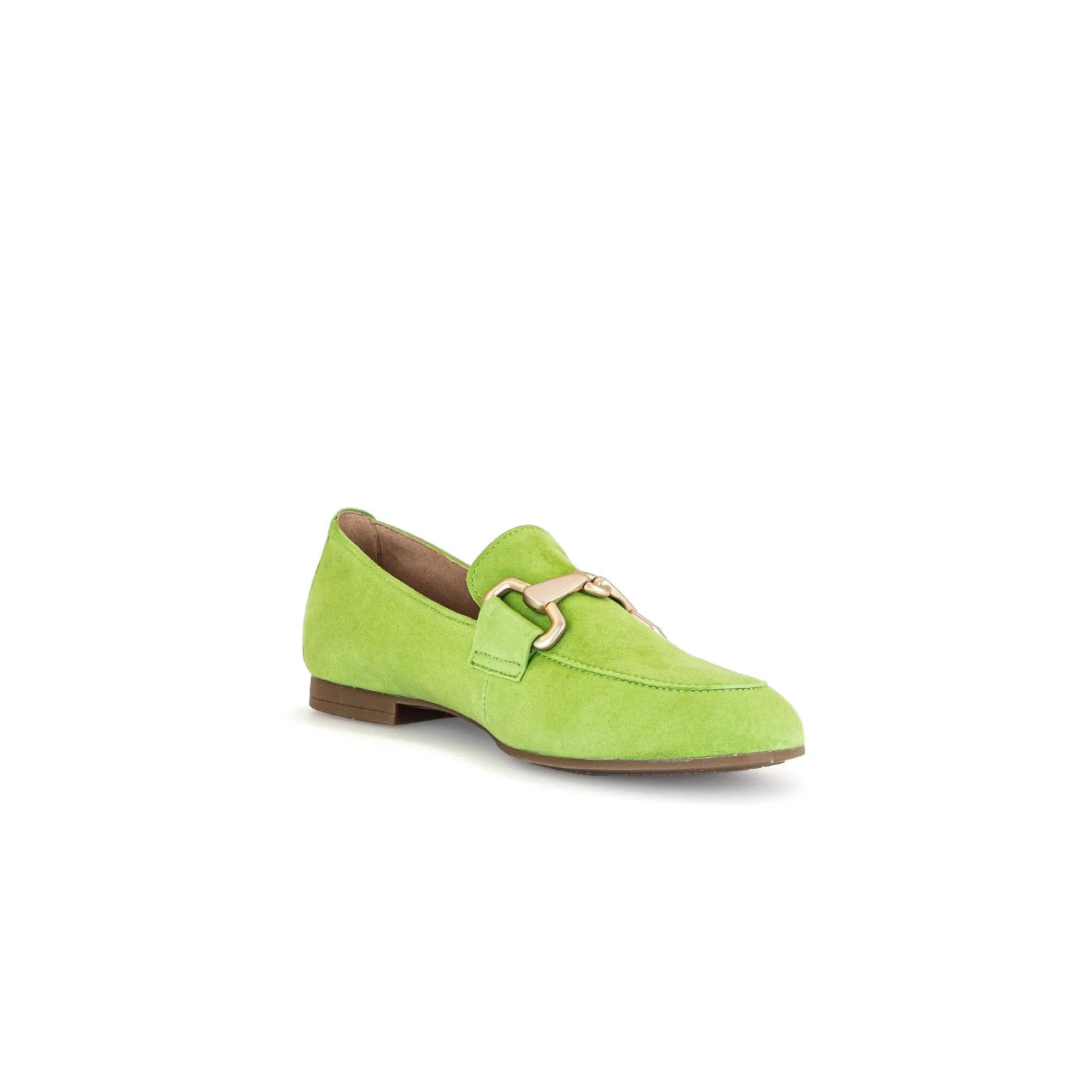 Gabor 45.211.11 Jangle Ladies Green Suede Slip On Shoes