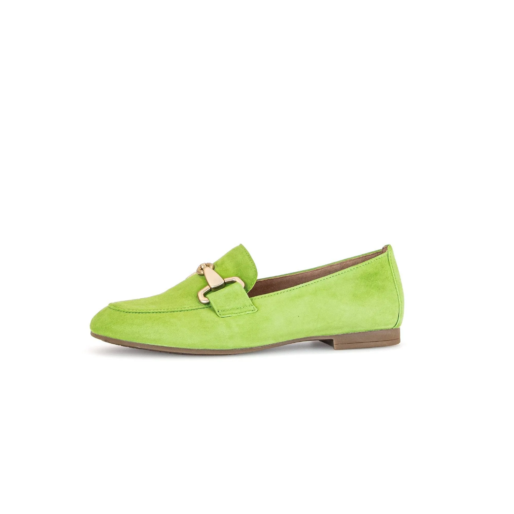 Gabor 45.211.11 Jangle Ladies Green Suede Slip On Shoes