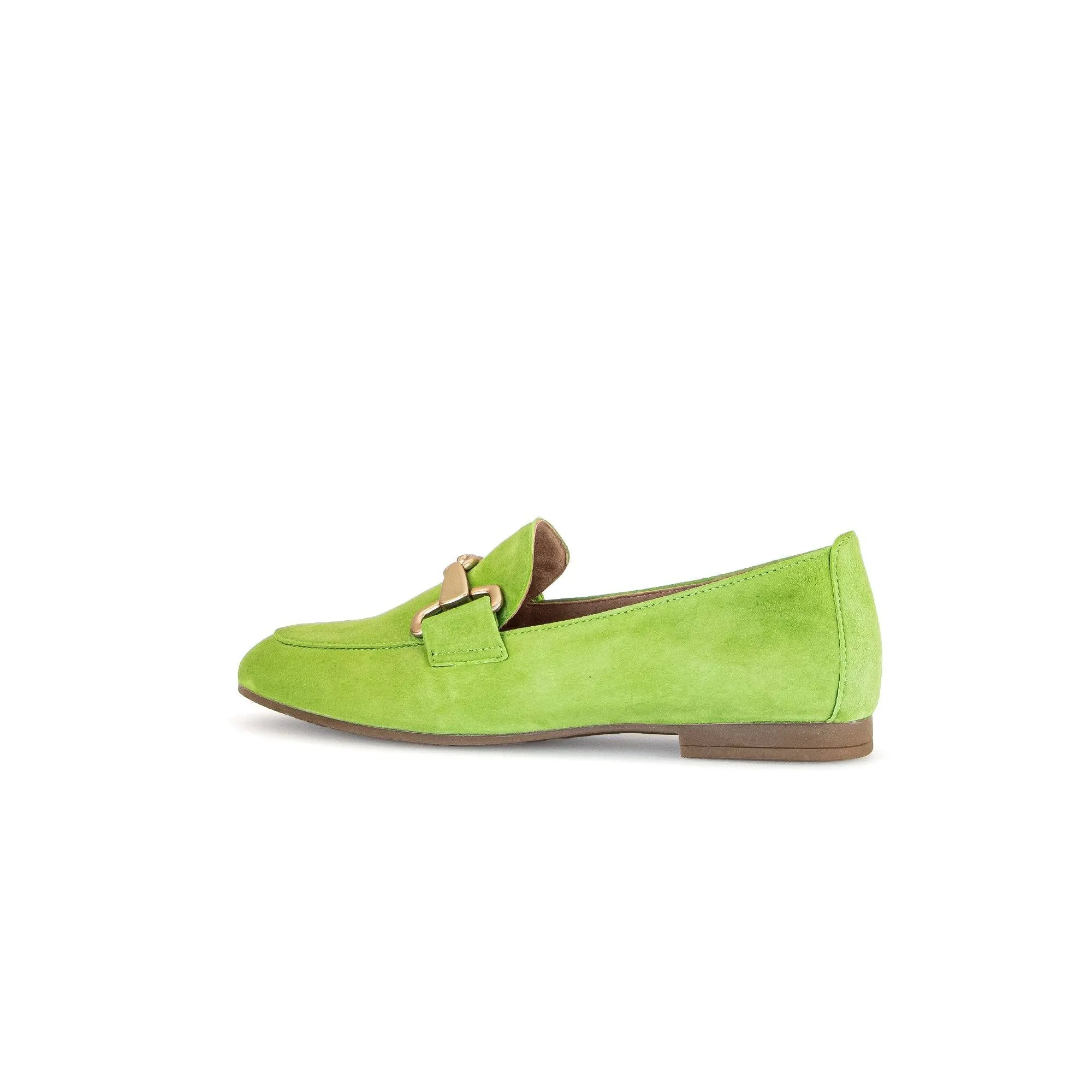 Gabor 45.211.11 Jangle Ladies Green Suede Slip On Shoes