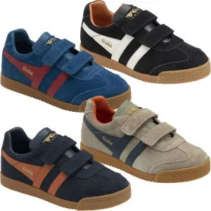 Gola Classic Kids Harrier Strap Retro Trainers