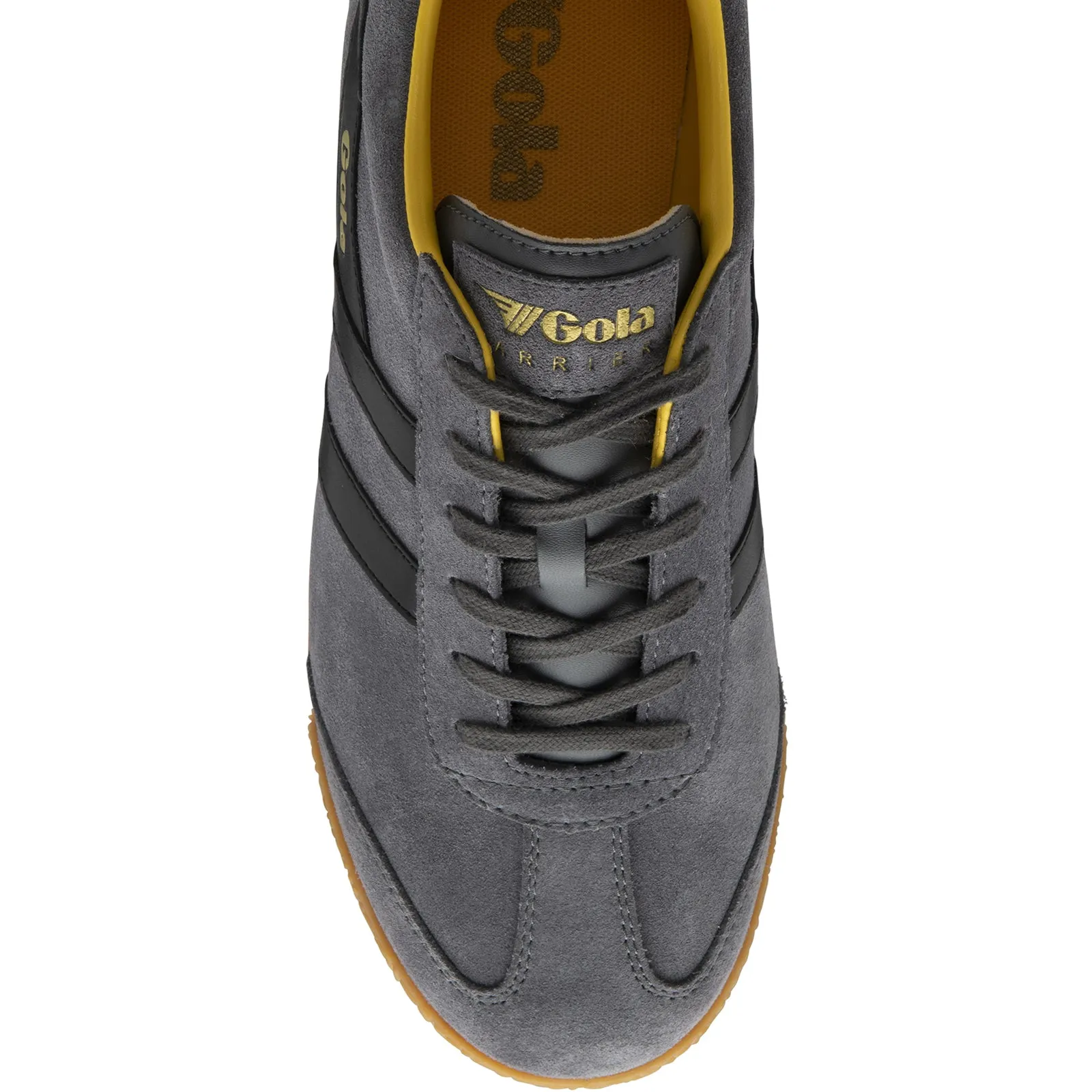 Gola Classics Mens Harrier Mens Suede Trainers - Grey