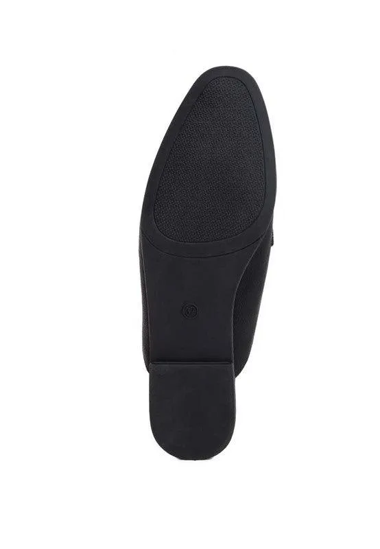 Horsebit Slip On Mules Shoes