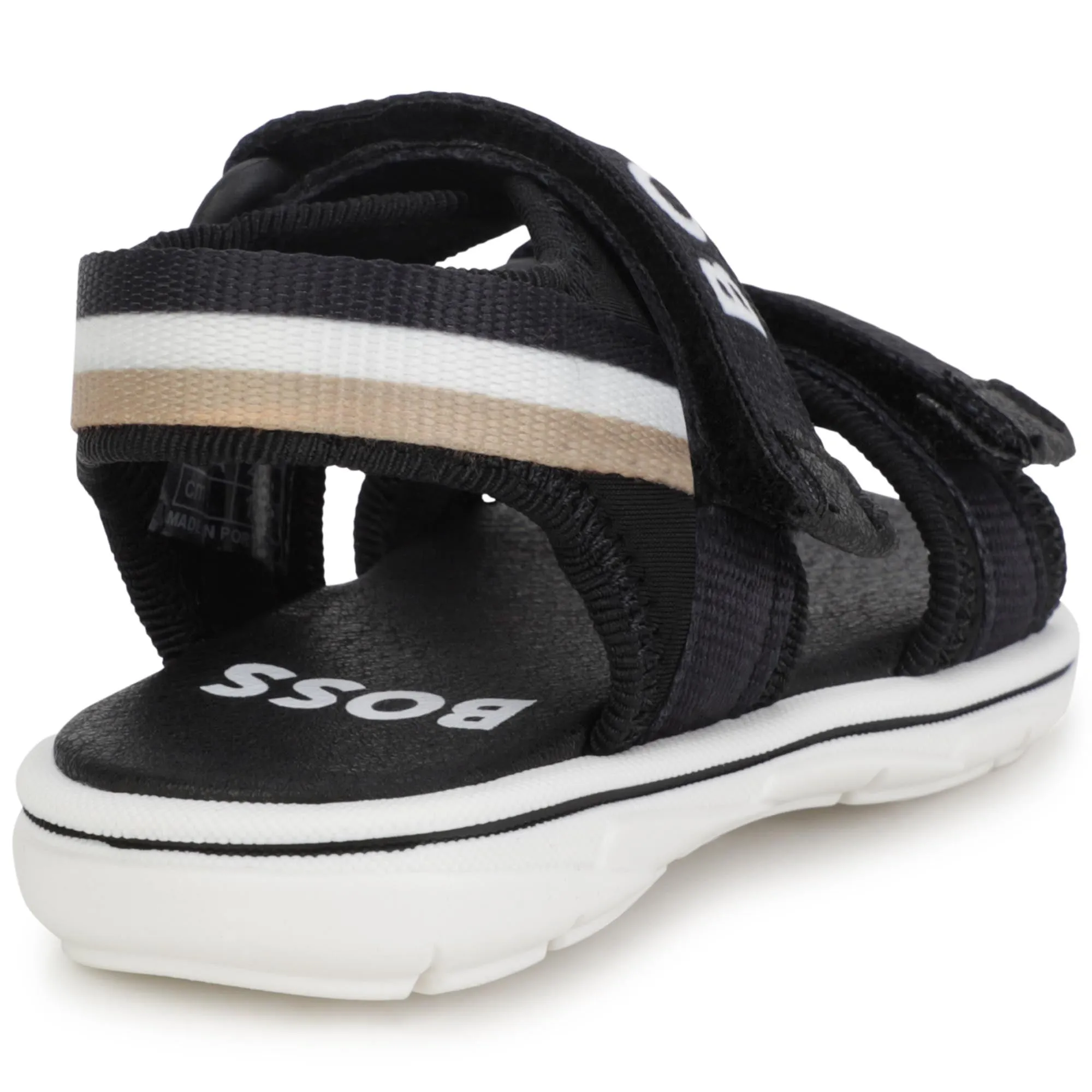 Hugo Boss Baby Boys Black Sandals