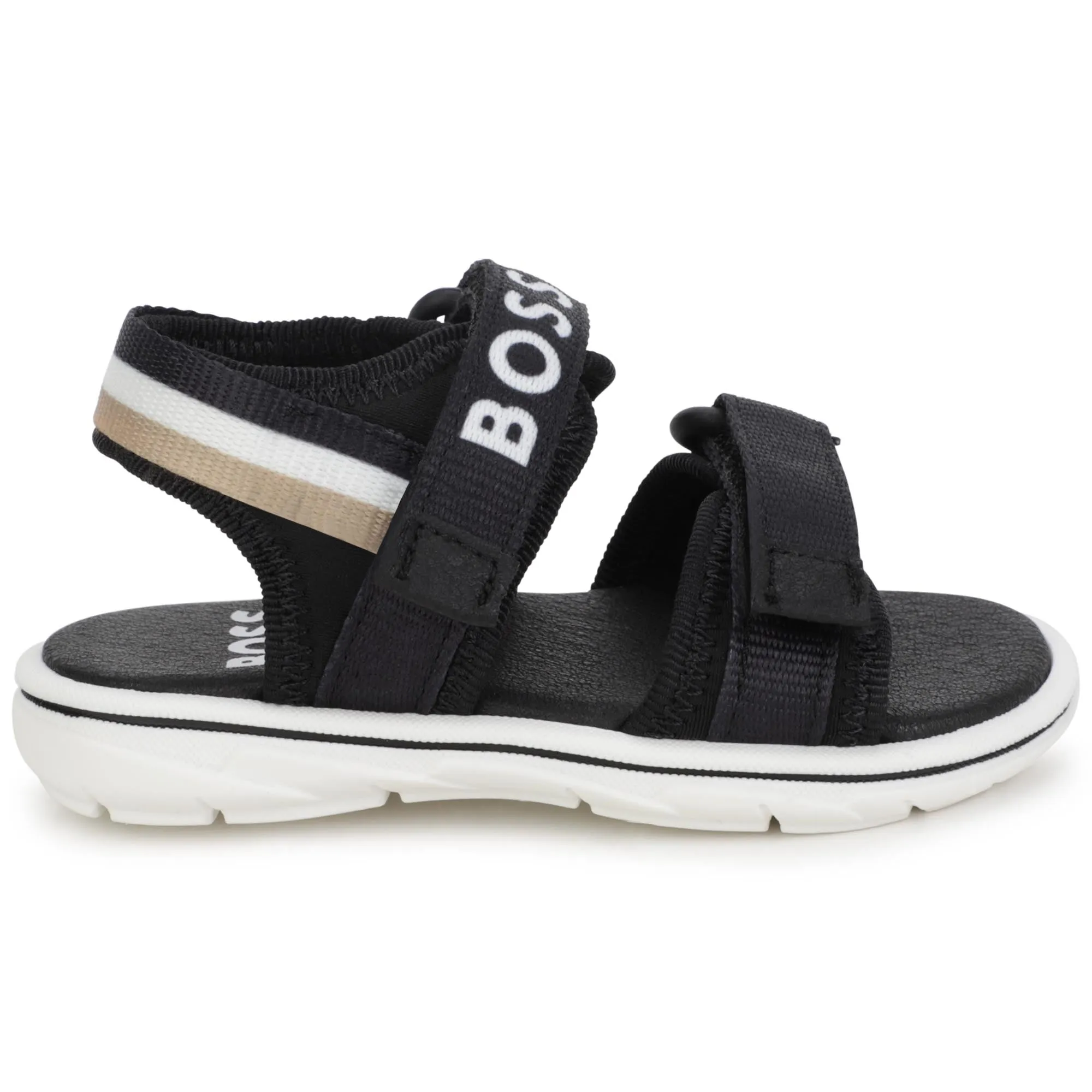 Hugo Boss Baby Boys Black Sandals