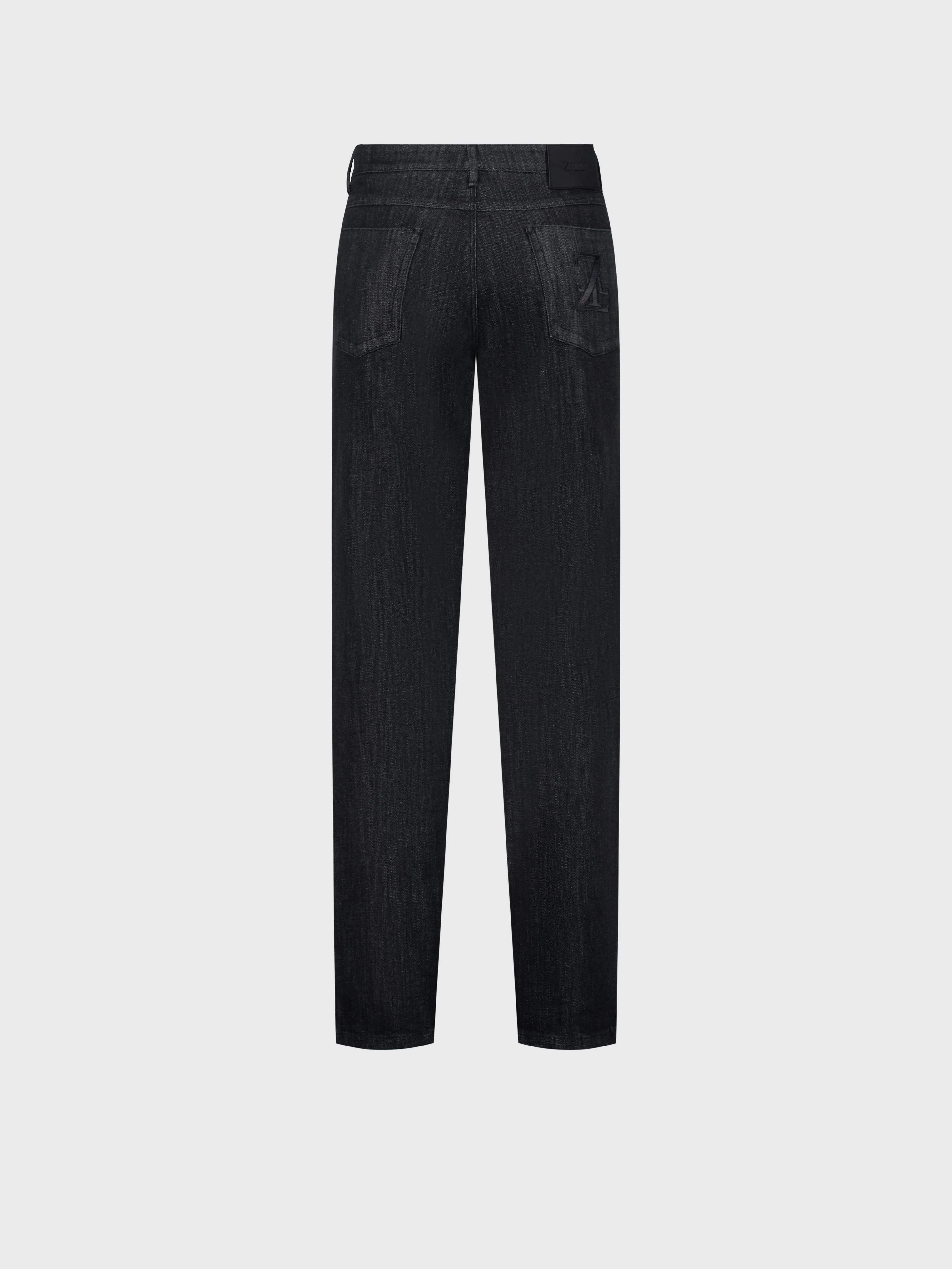 Jeans with Zilli Patch Black