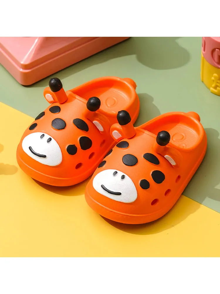 Kids' Eva Anti-Slip Cartoon Cute Deer Slippers