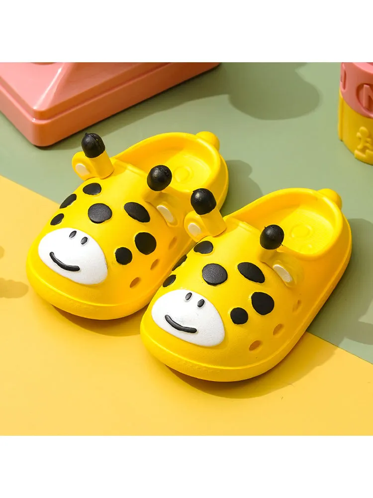 Kids' Eva Anti-Slip Cartoon Cute Deer Slippers