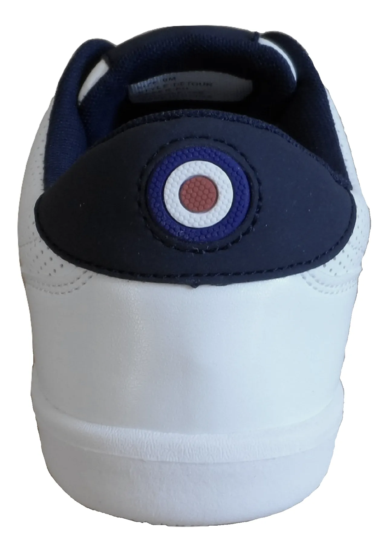 Lambretta White/Navy Retro Mod Trainers