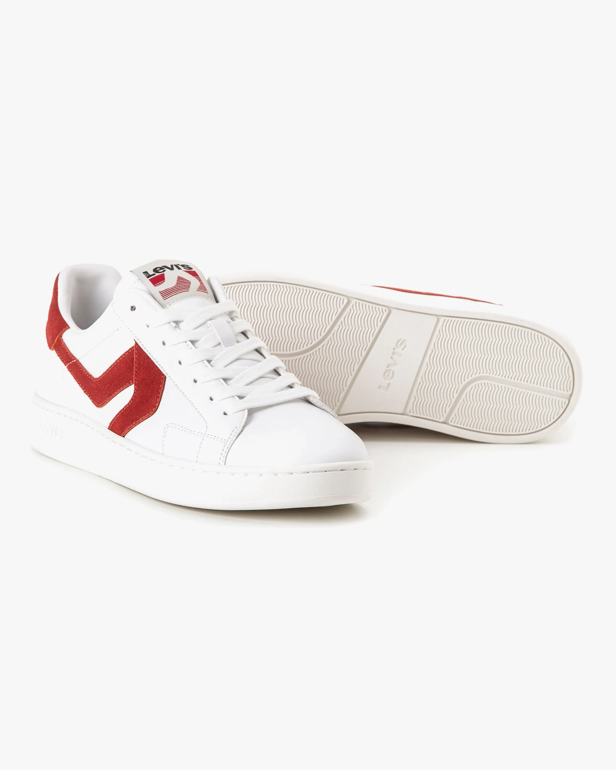 Levi's® Swift Sneakers - White / Red