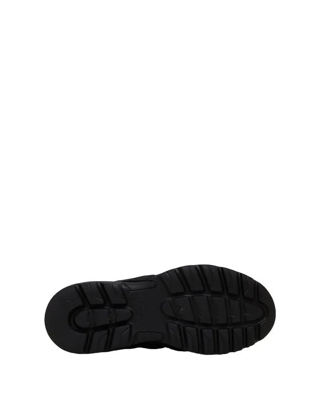 Mens Hush Puppies Asir Sandals Black